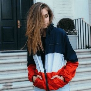 Brandy Melville Krissy windbreaker jacket ONE SIZE